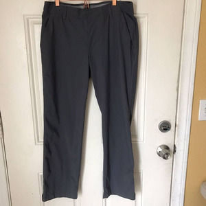 Under armour golf performance stretchy waistband  pants 34x30 dark grey